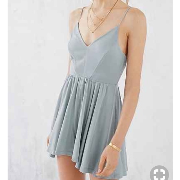 urban outfitters light blue dress